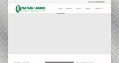 Desktop Screenshot of partlanlabadie.com