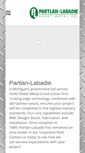 Mobile Screenshot of partlanlabadie.com